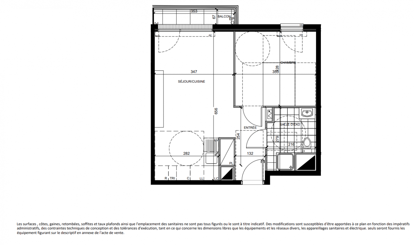 Plan du lot