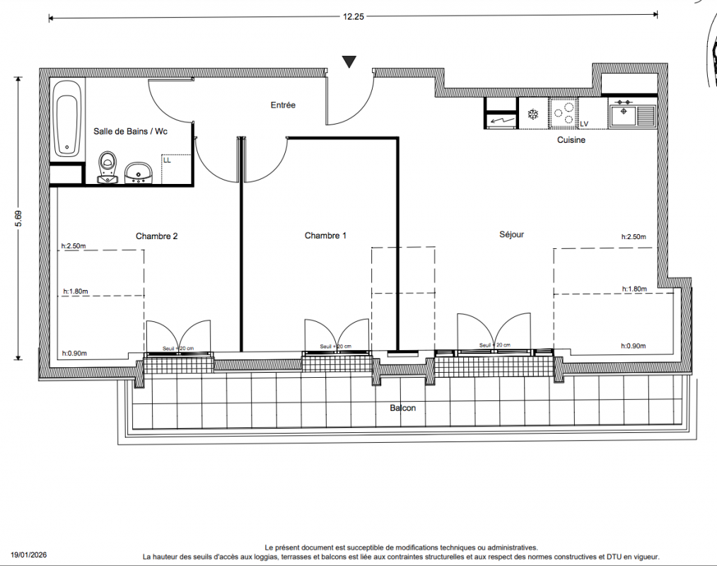 Plan du lot