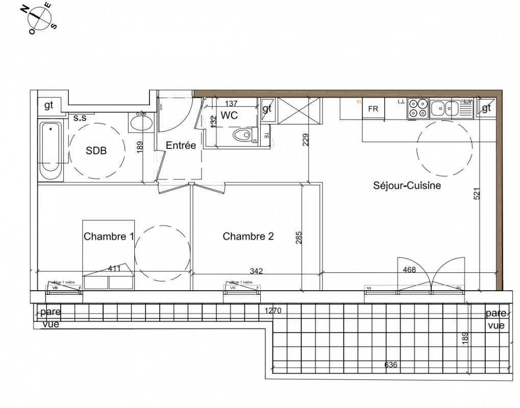 Plan du lot