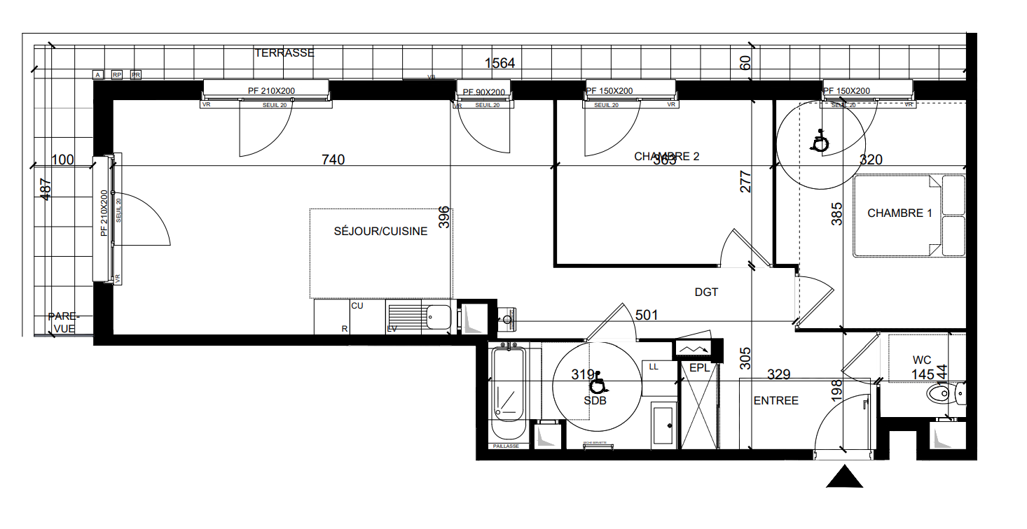 Plan du lot