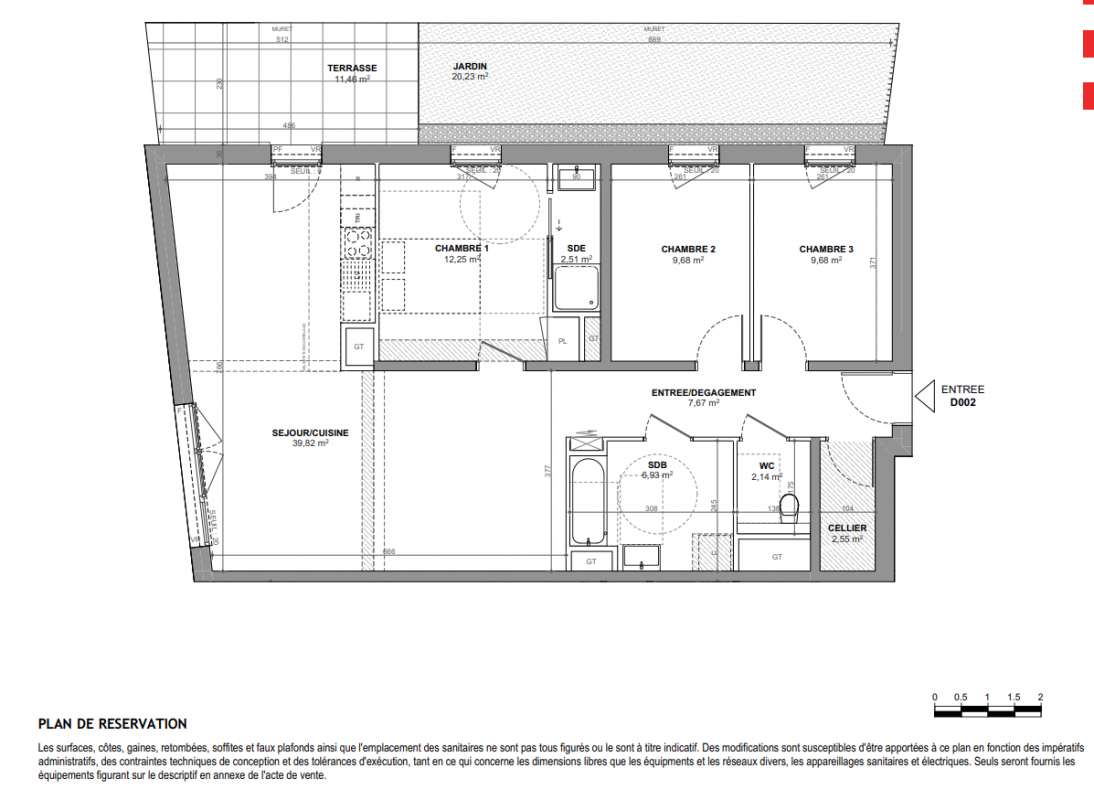 Plan du lot