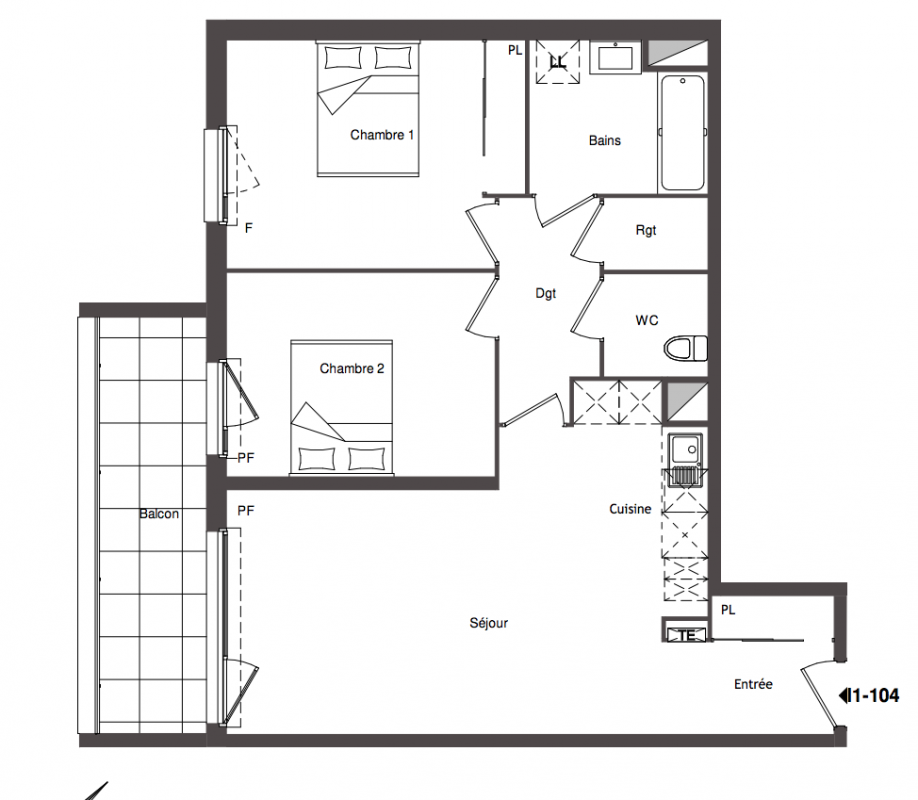 Plan du lot