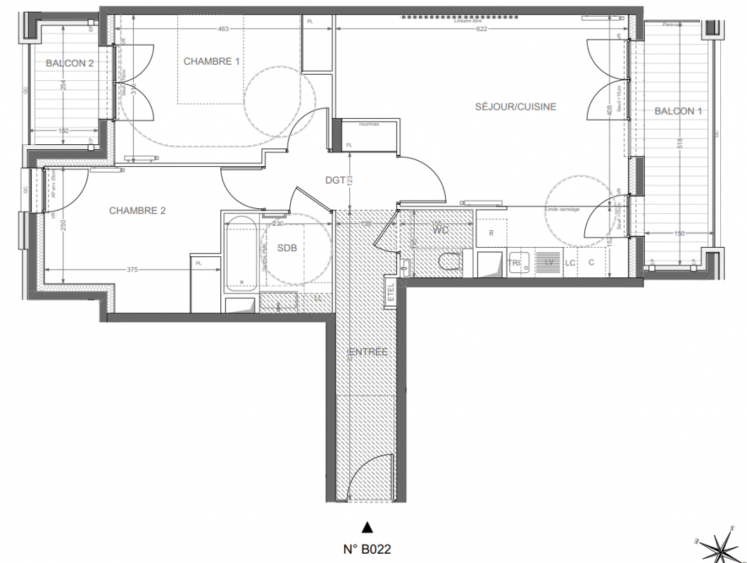 Plan du lot