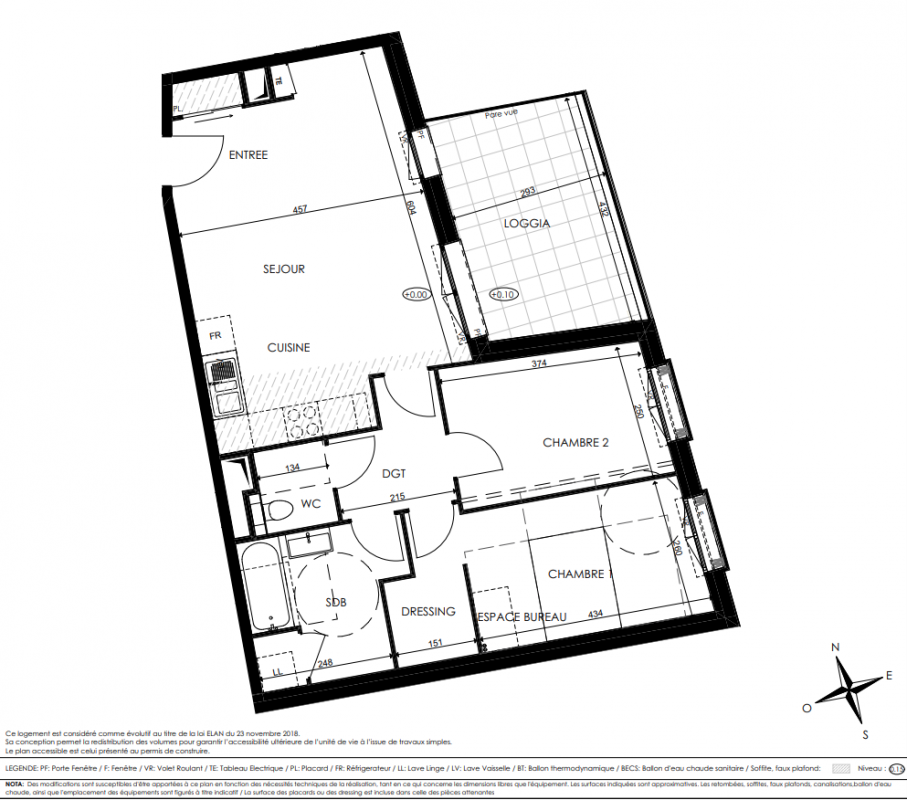 Plan du lot