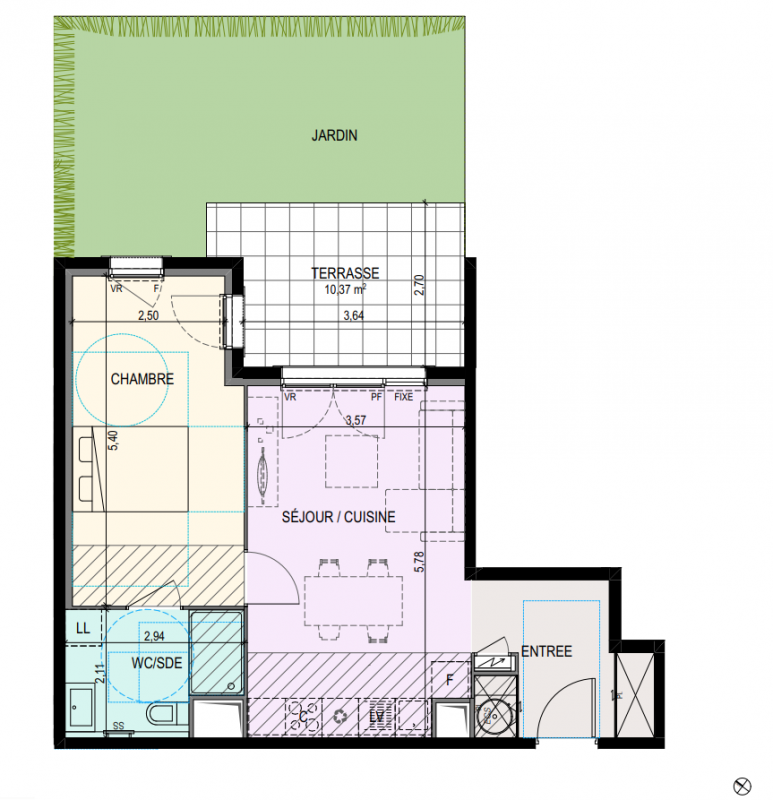 Plan du lot