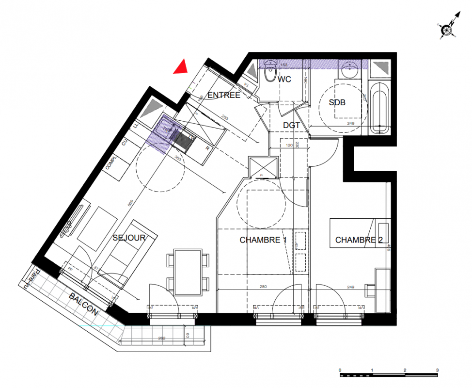 Plan du lot