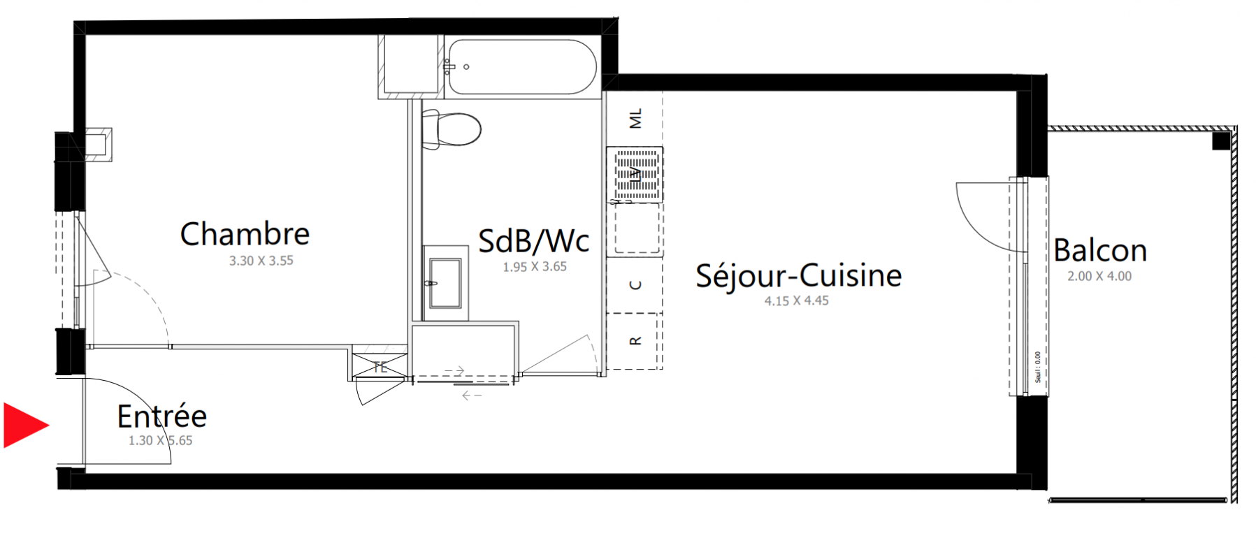 Plan du lot
