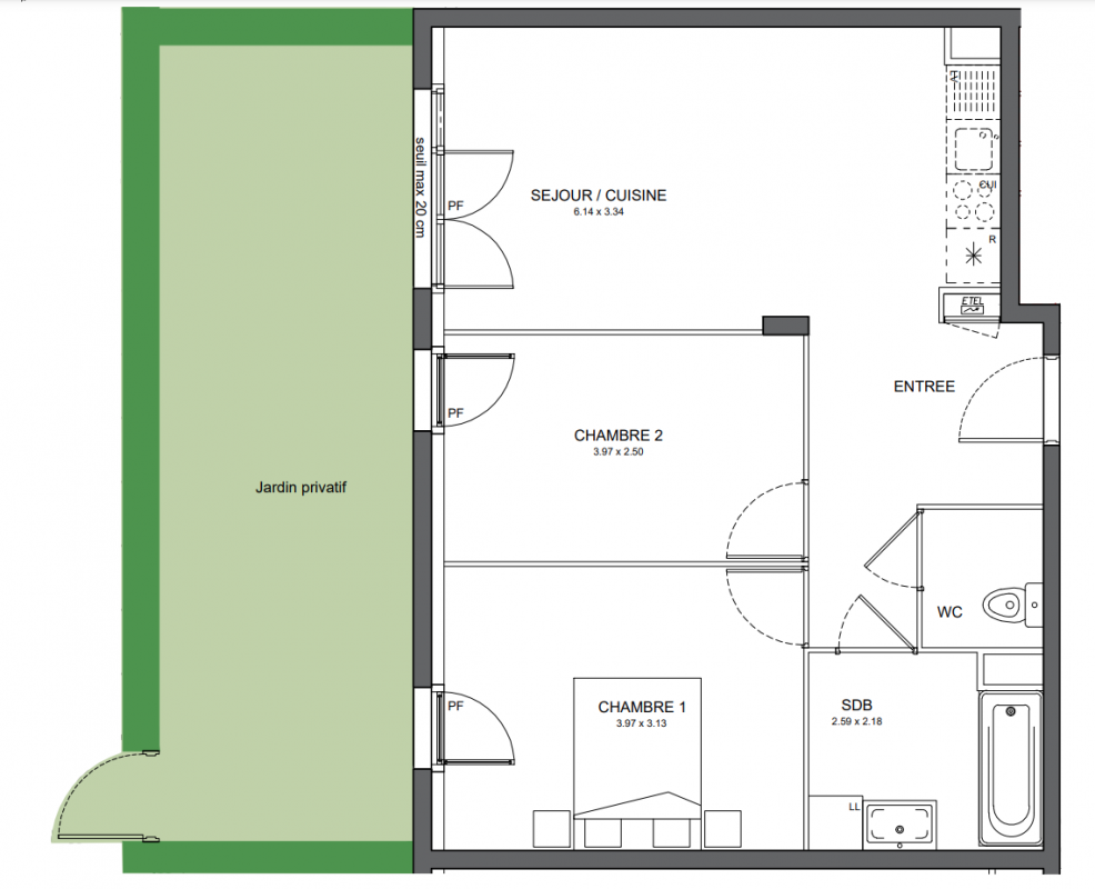 Plan du lot