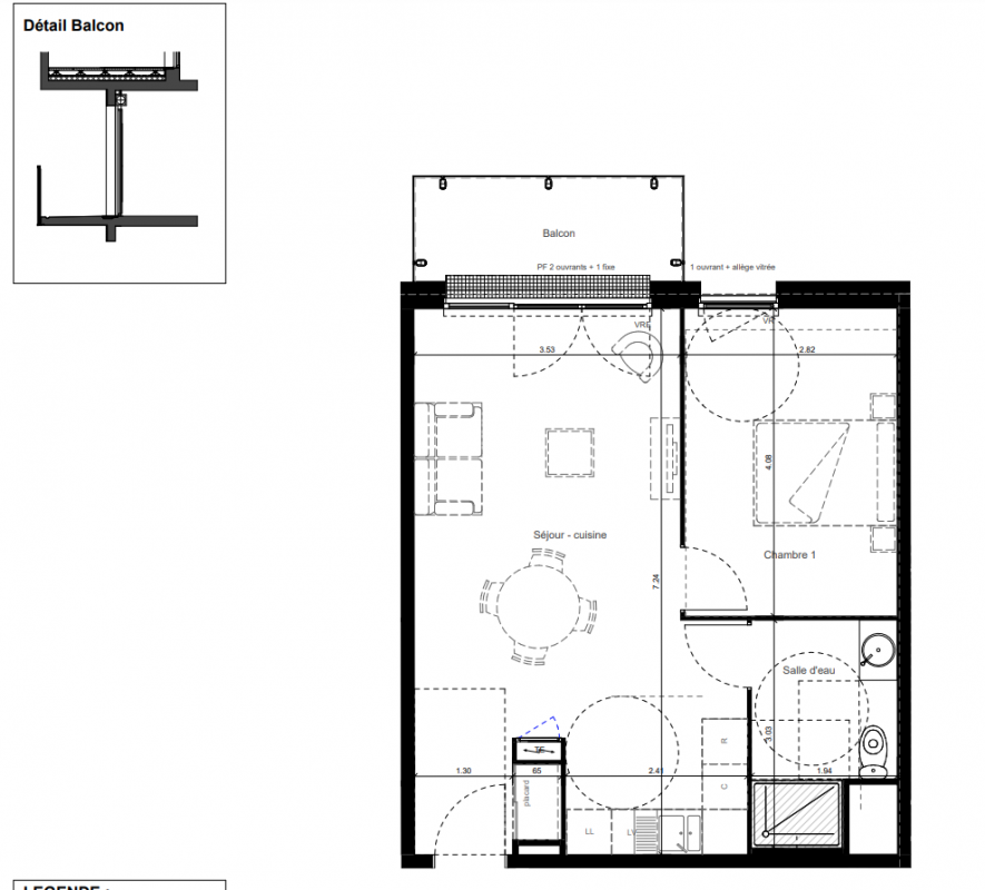 Plan du lot