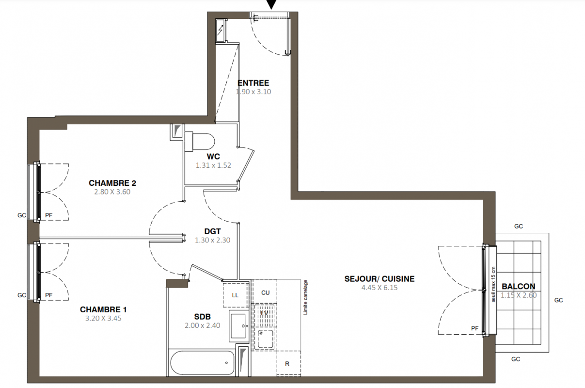 Plan du lot