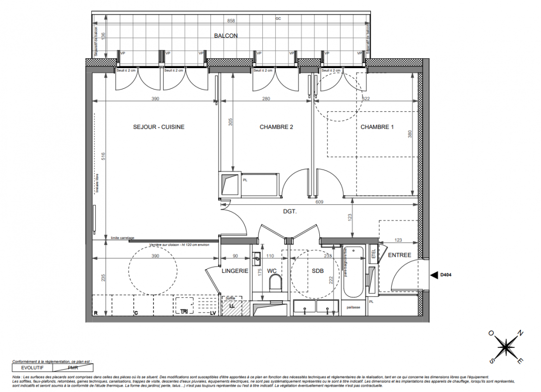 Plan du lot