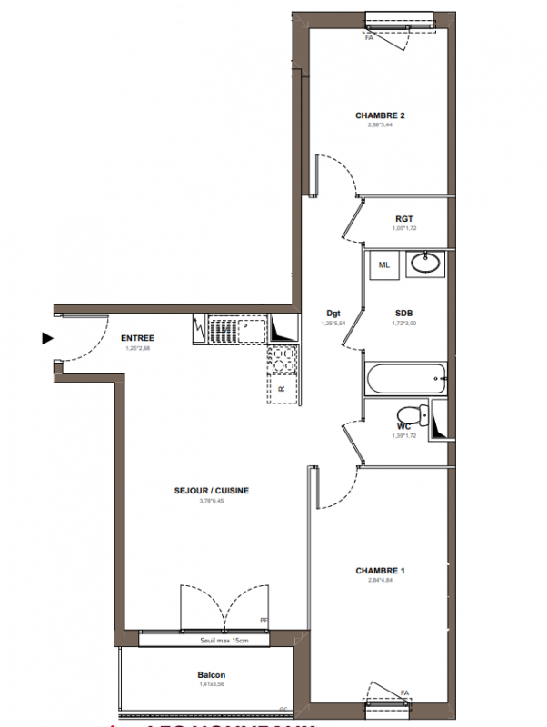 Plan du lot
