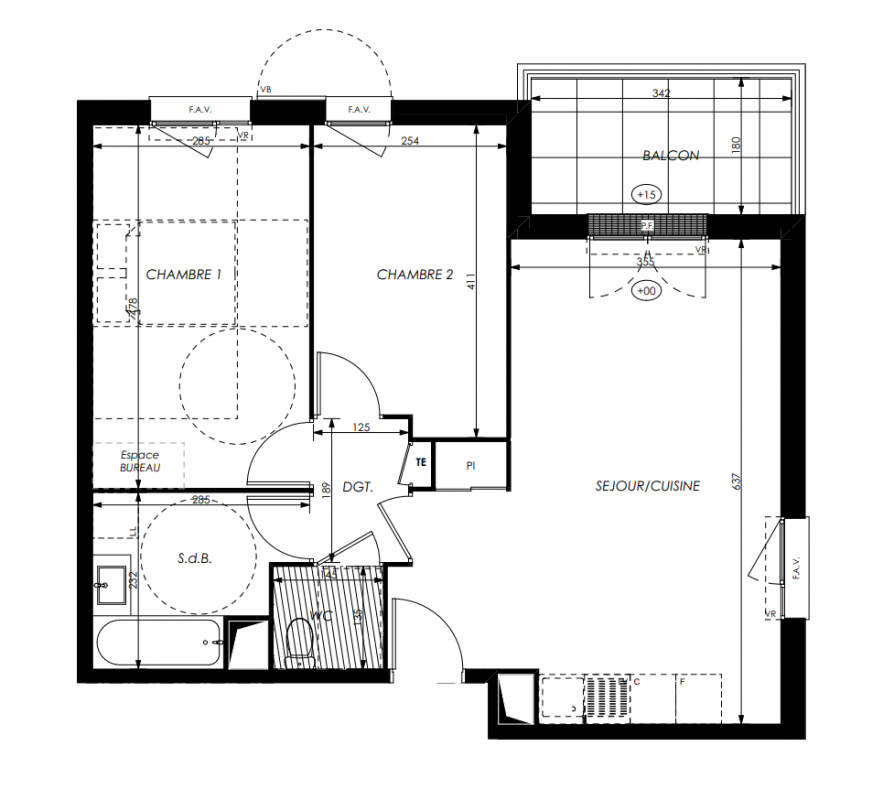 Plan du lot