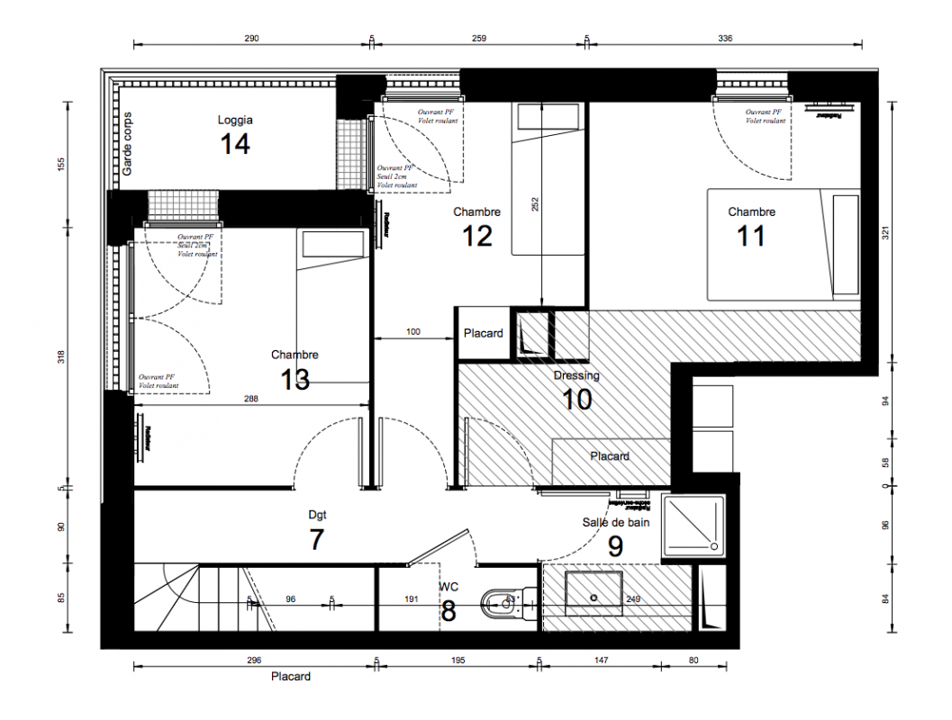 Plan du lot