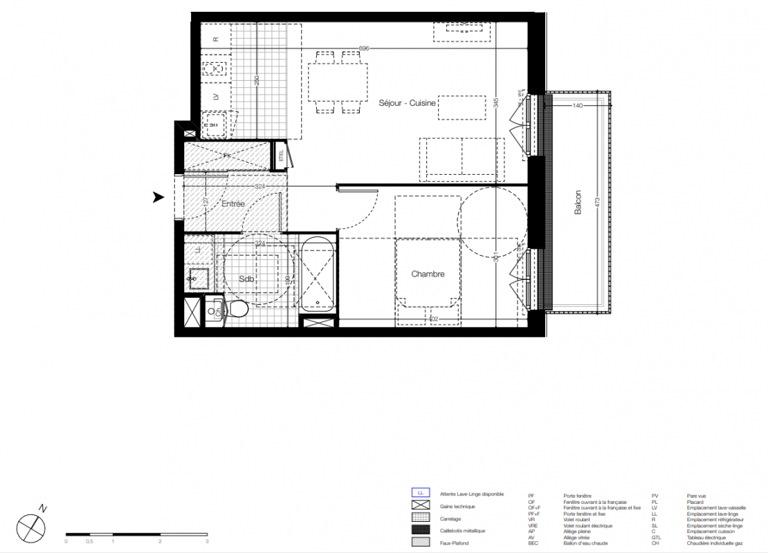 Plan du lot