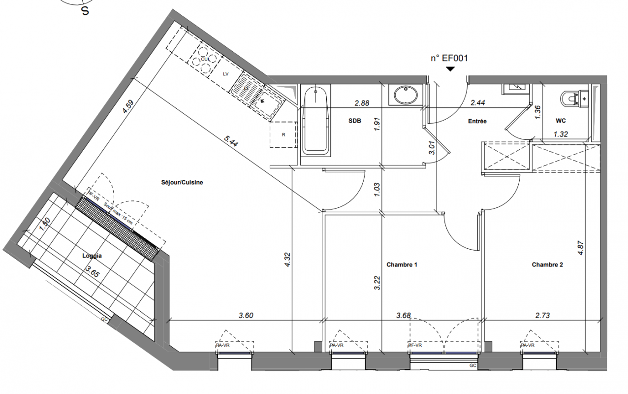 Plan du lot