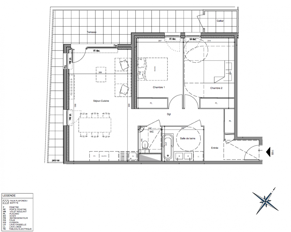 Plan du lot