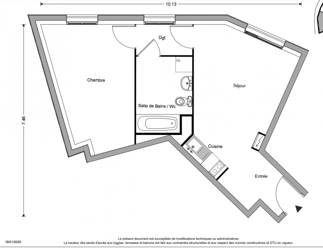Plan du lot