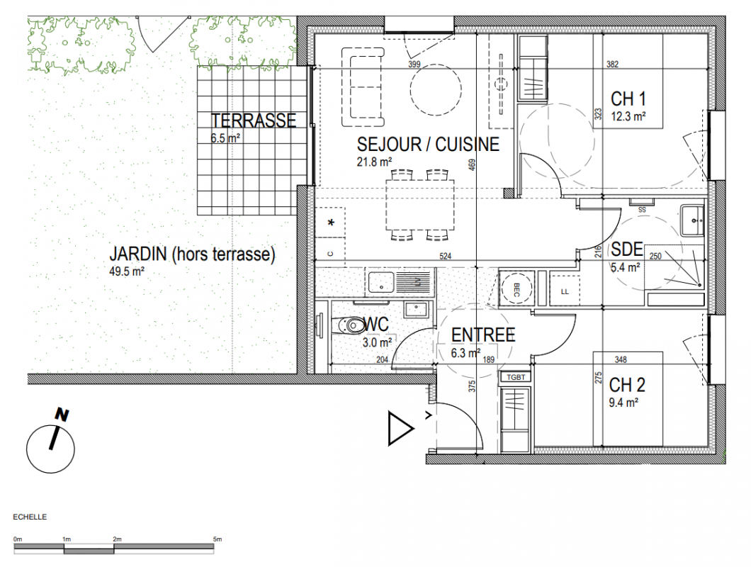 Plan du lot