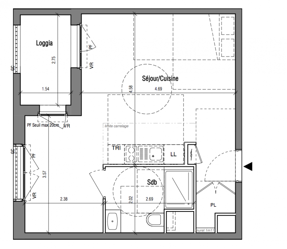 Plan du lot