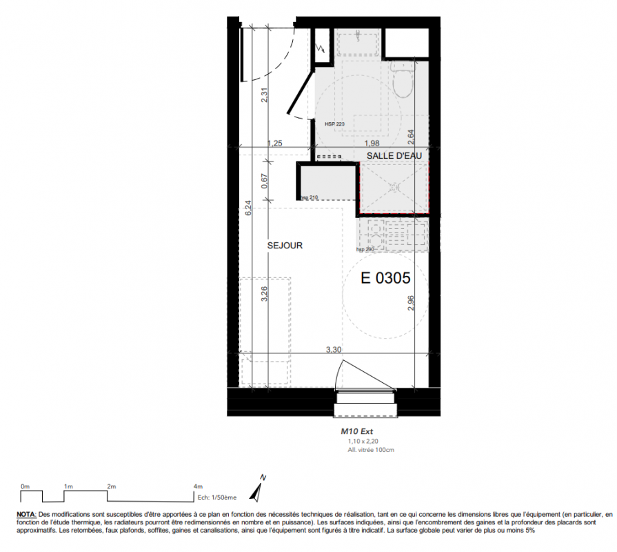 Plan du lot