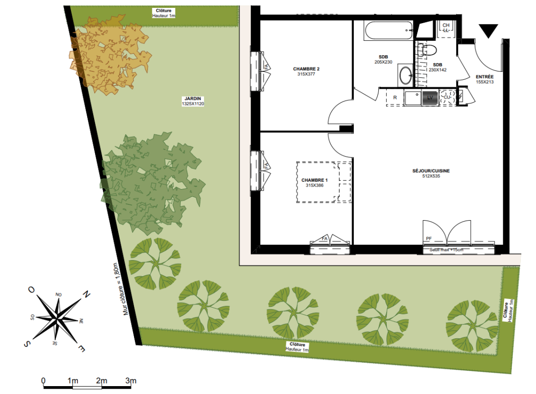 Plan du lot