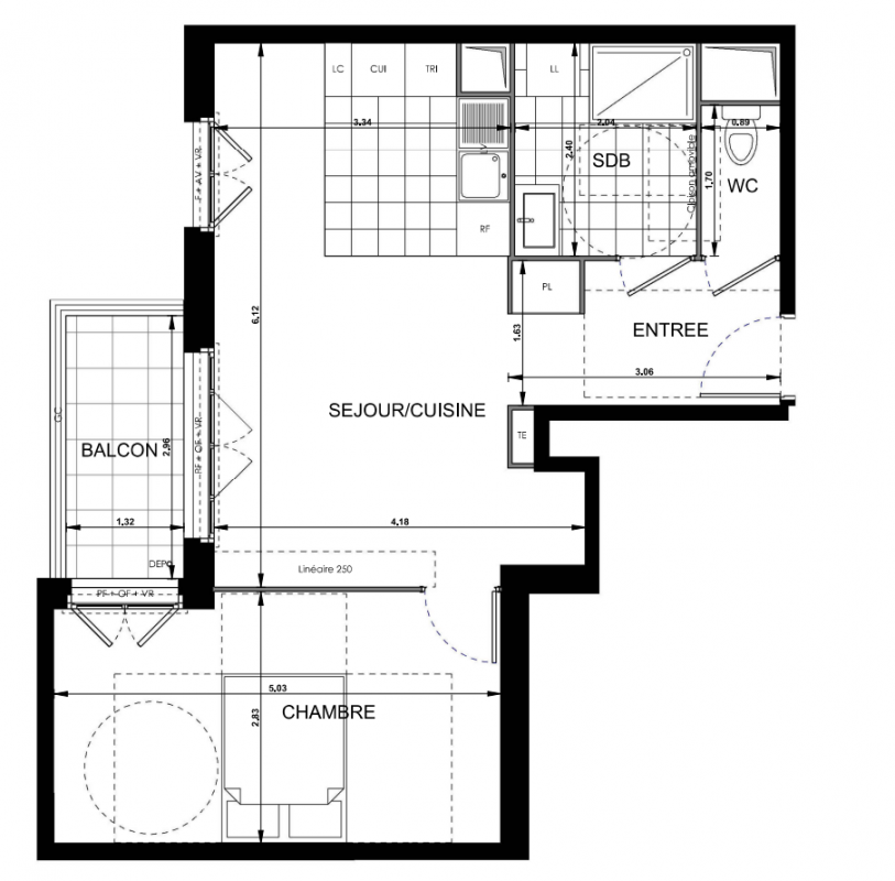 Plan du lot