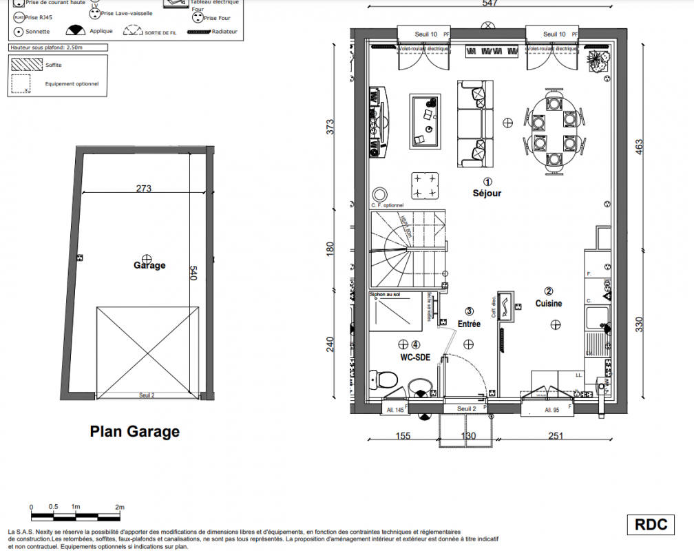 Plan du lot