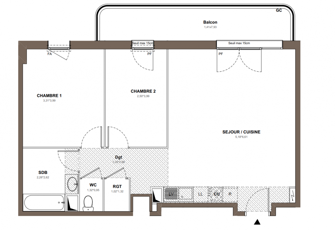 Plan du lot