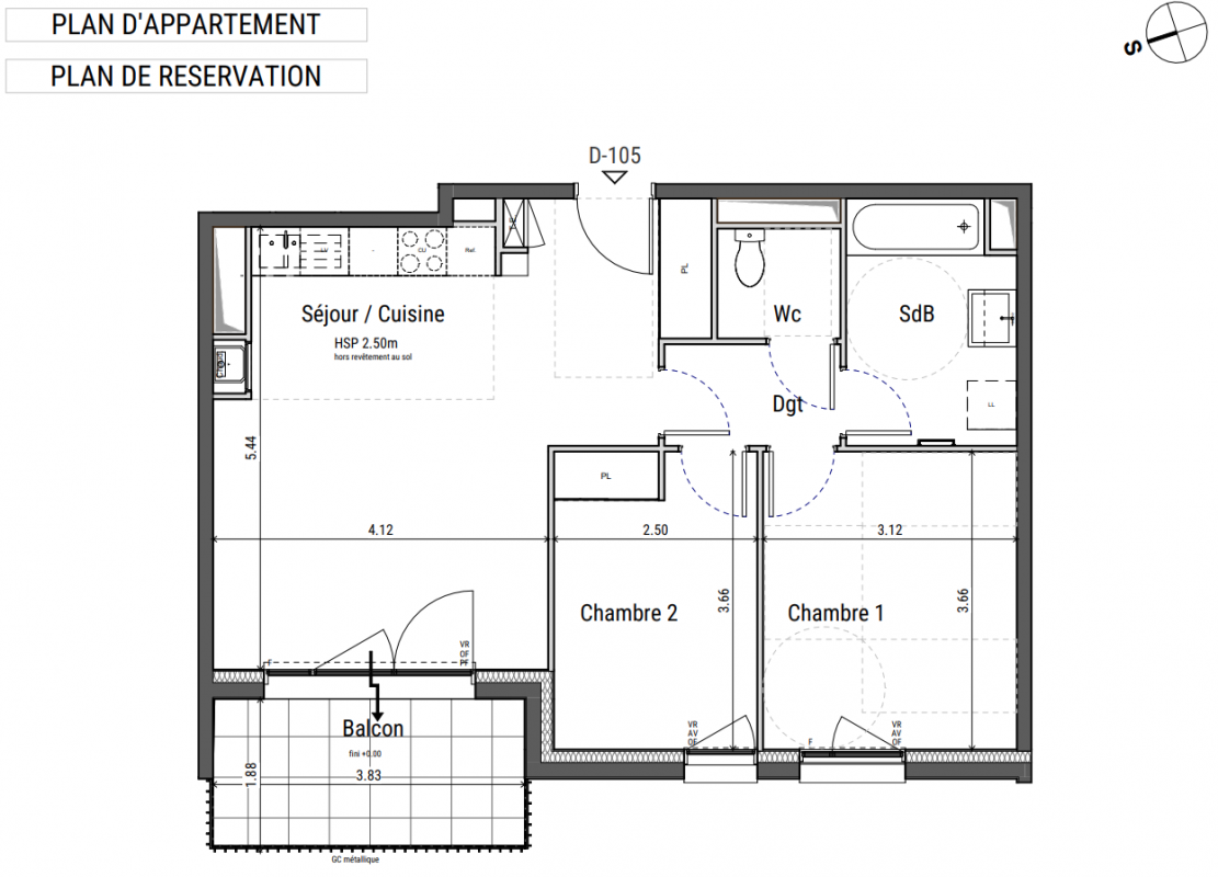 Plan du lot