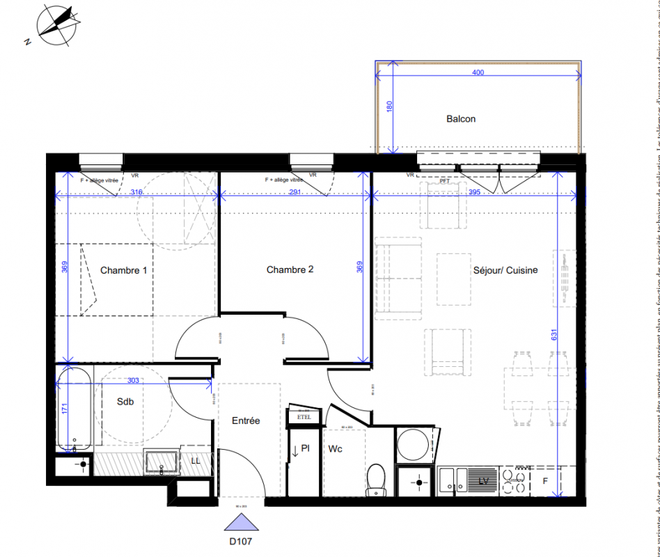 Plan du lot