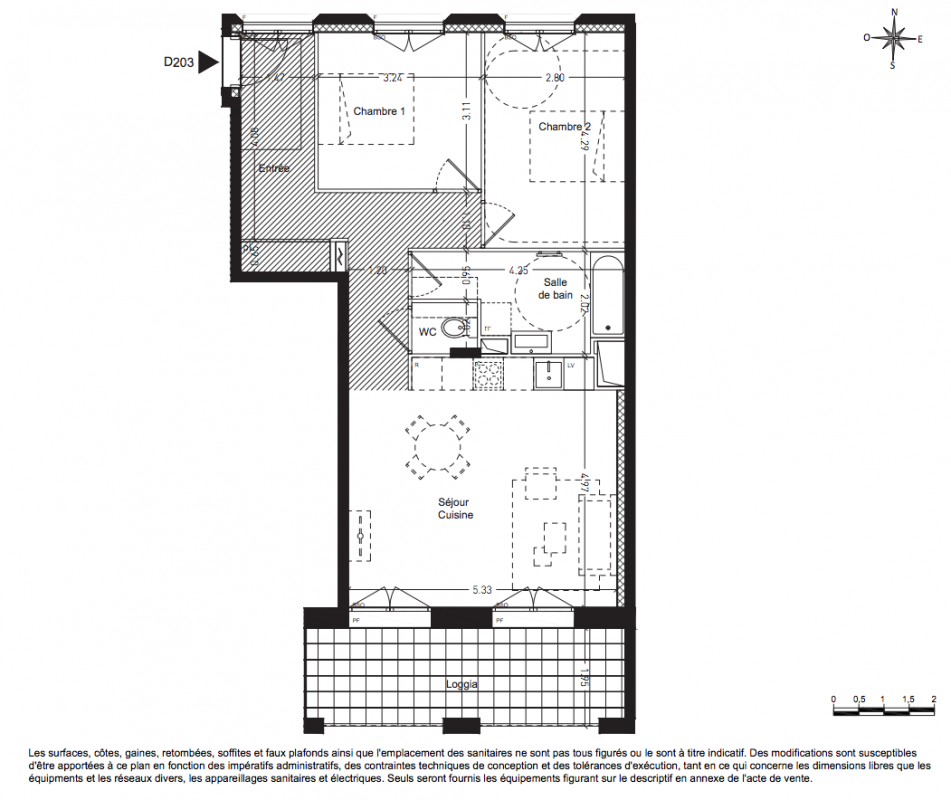 Plan du lot