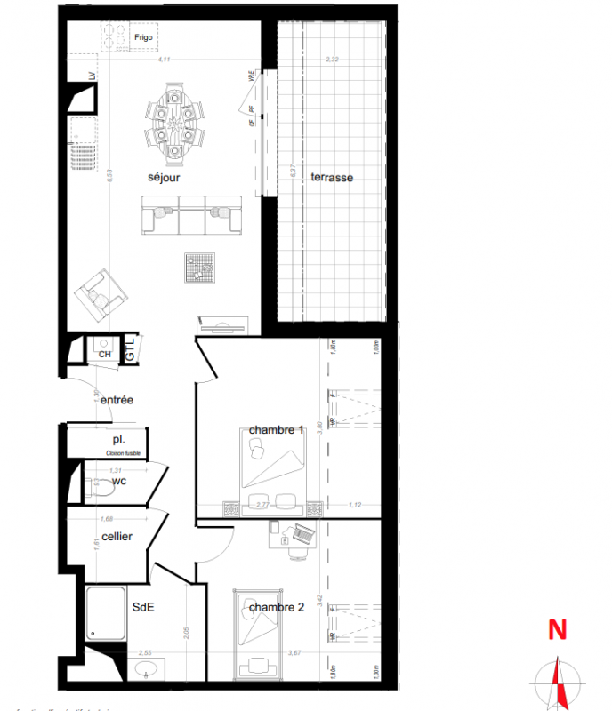 Plan du lot