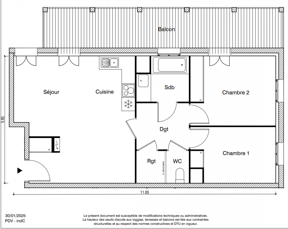 Plan du lot