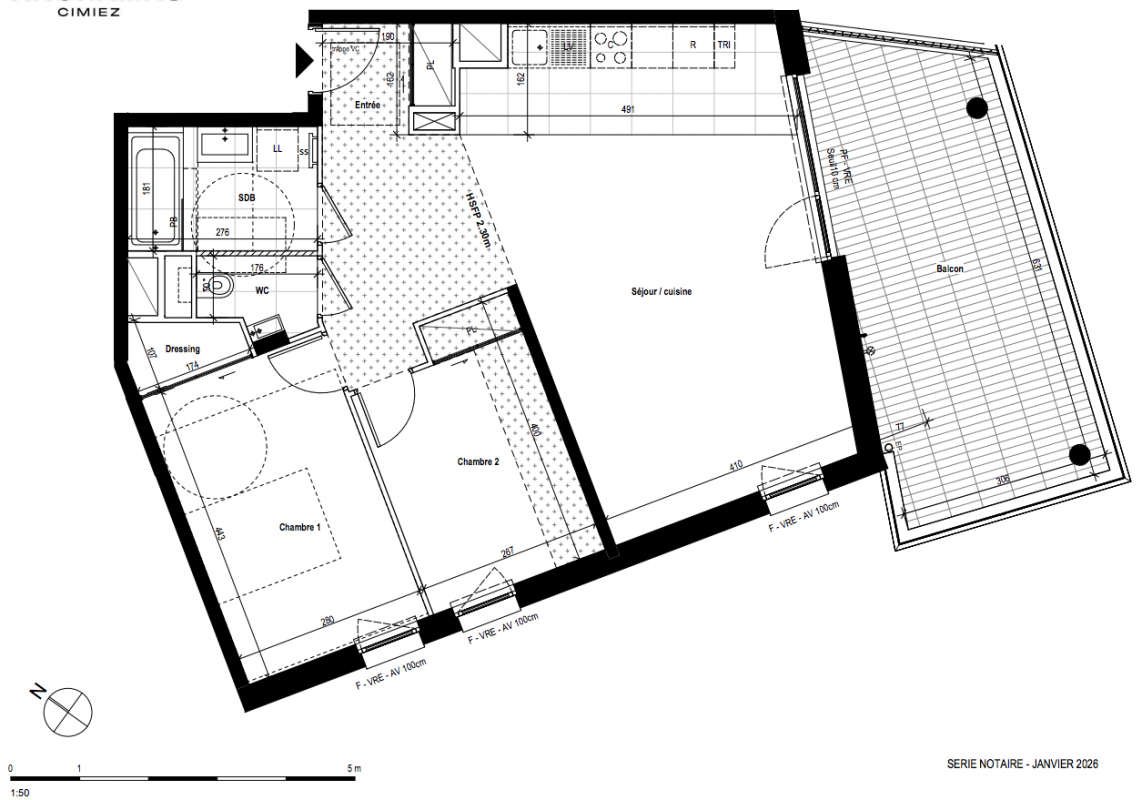 Plan du lot
