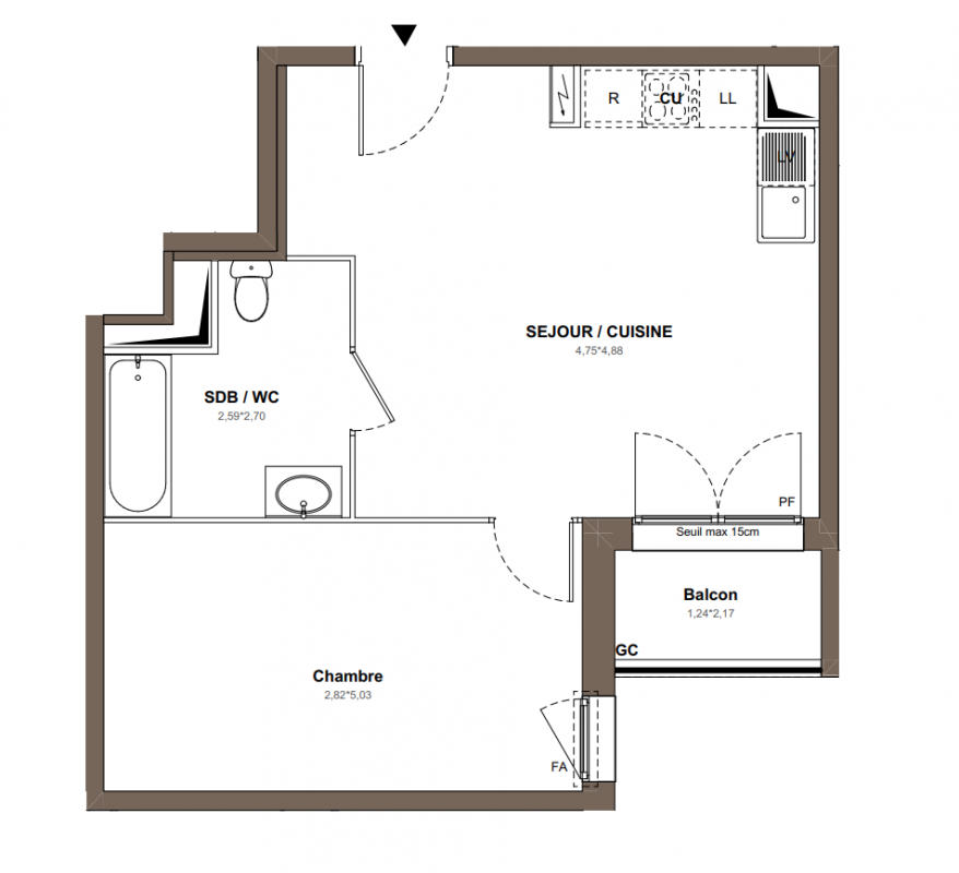 Plan du lot