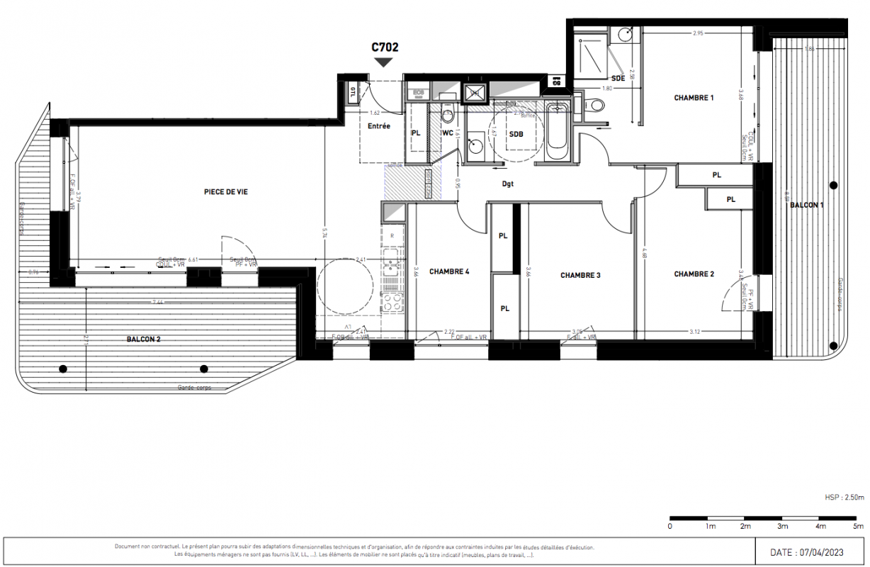 Plan du lot