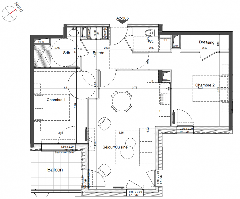 Plan du lot