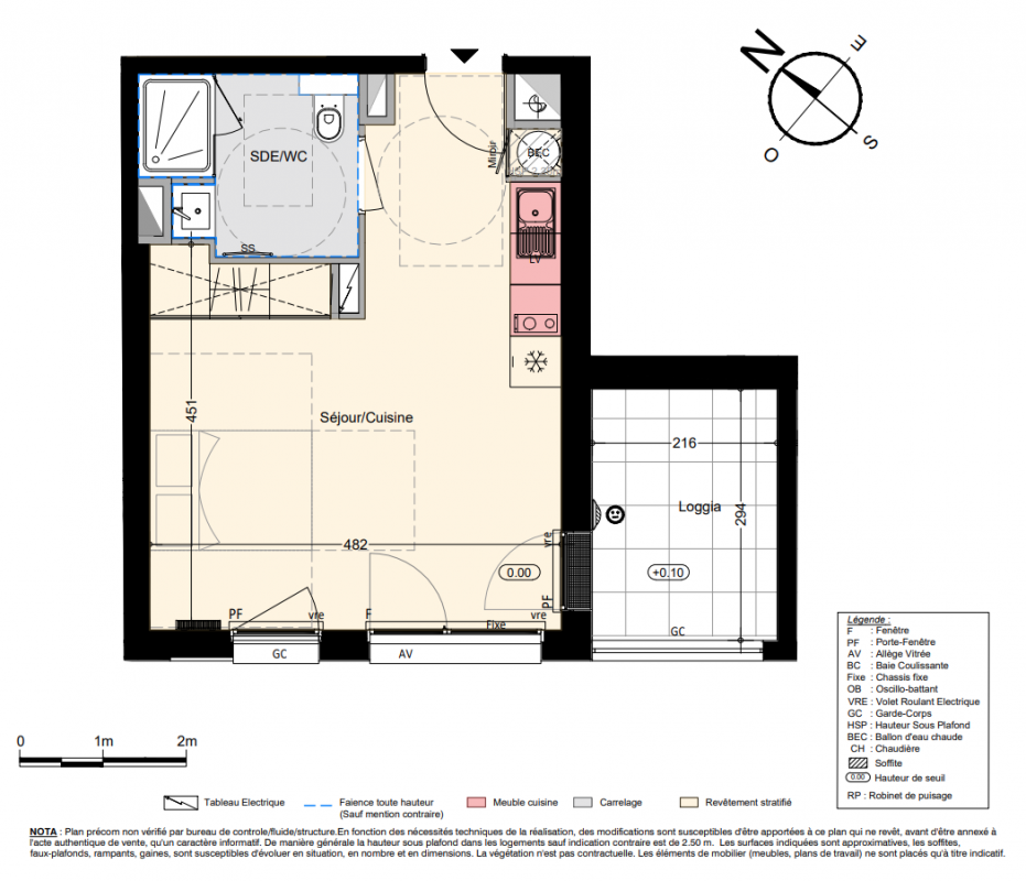 Plan du lot