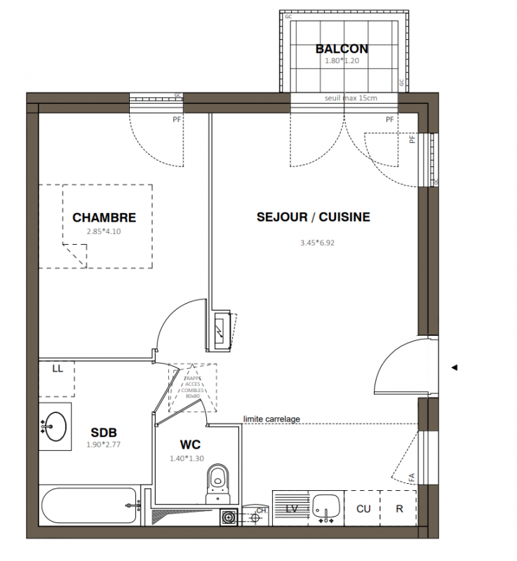 Plan du lot