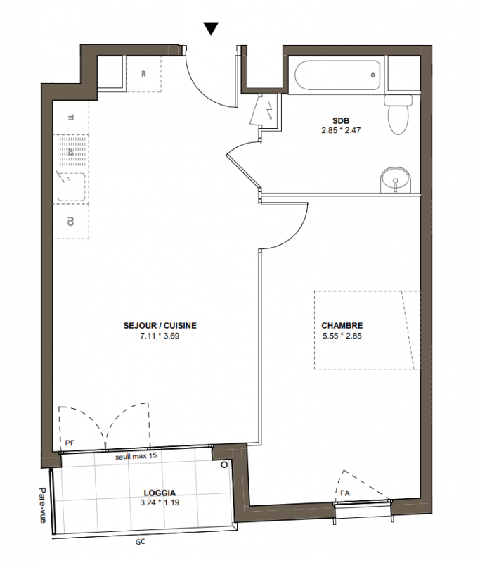 Plan du lot