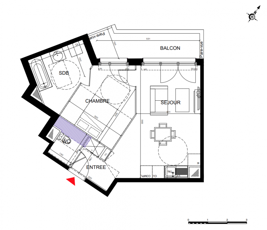 Plan du lot
