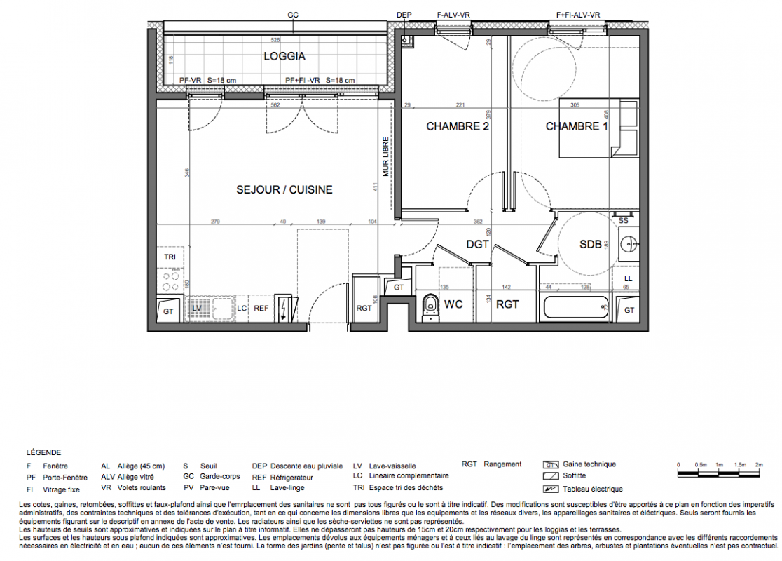 Plan du lot
