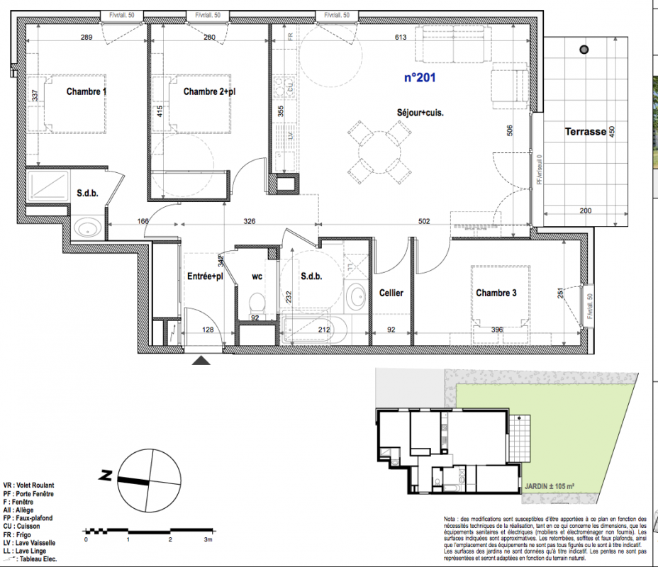 Plan du lot