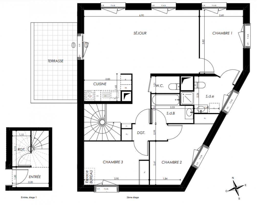Plan du lot