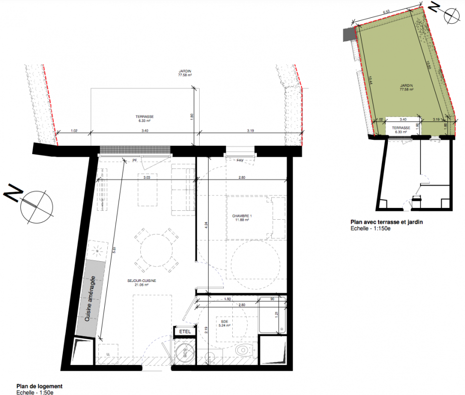 Plan du lot
