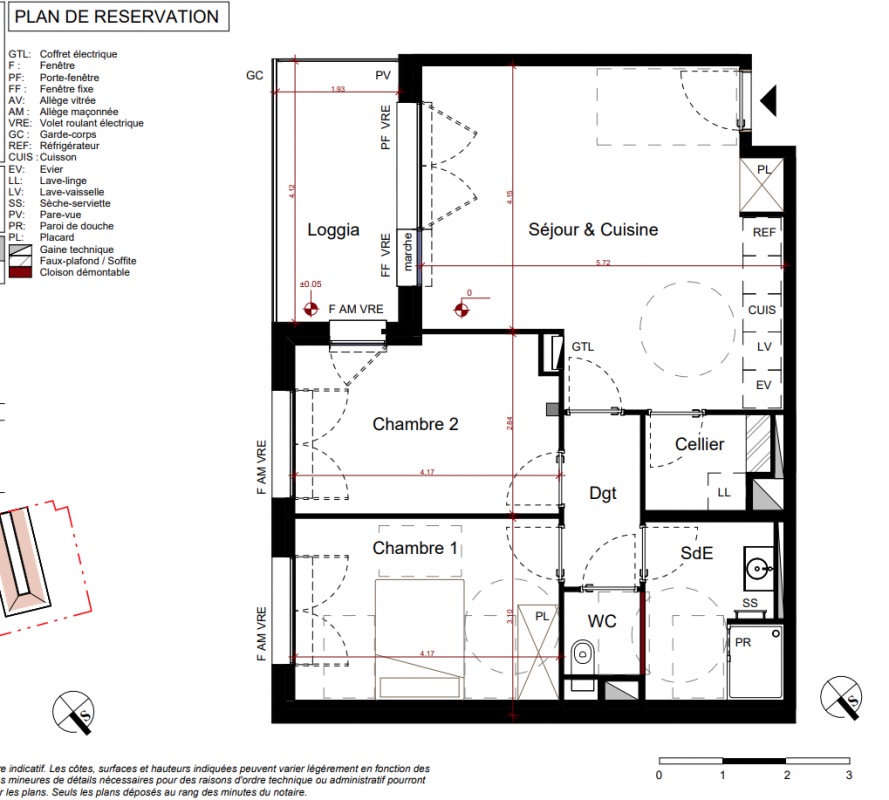 Plan du lot
