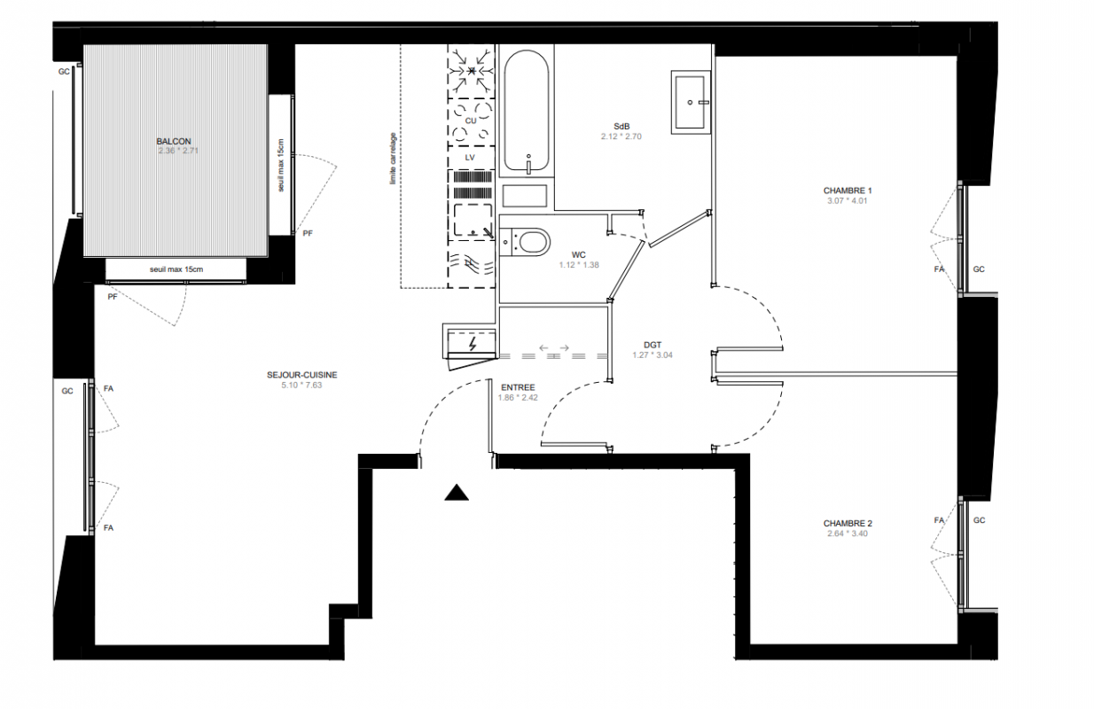Plan du lot
