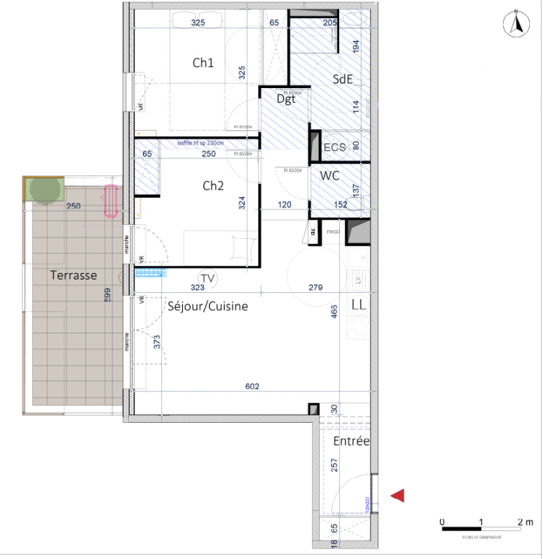 Plan du lot
