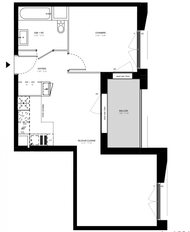 Plan du lot